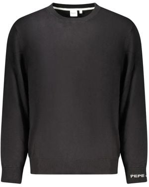 Pepe Jeans Crew-Neck Jumper - Black