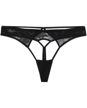 Marlies Dekkers Lace Thong - Black