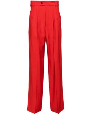 Patrizia Pepe ストレートパンツ - レッド