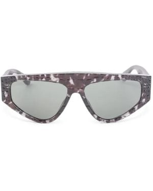 Alaïa 97 Mask Sunglasses - Grey