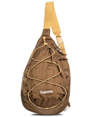 Supreme Sling ロゴ バッグ - ブラウン