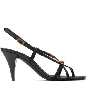 Versace Medallion Riemchensandalen - Schwarz