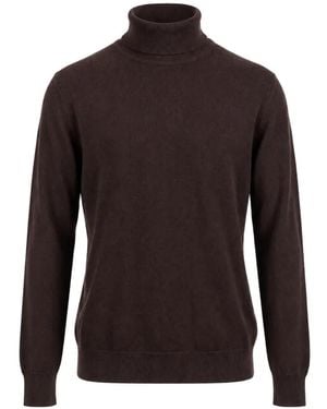 Max Mara Gestrickter Rollkragenpullover - Braun