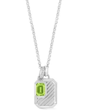 Dower & Hall Humbug Necklace - White