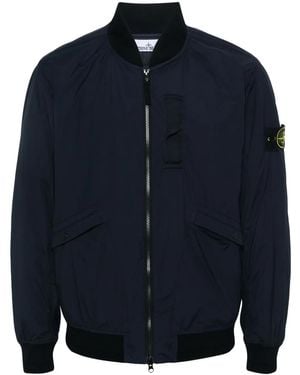 Stone Island コンパスバッジ パデッドジャケット - ブルー