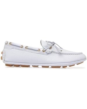 Bally Kyan Leren Loafers - Wit