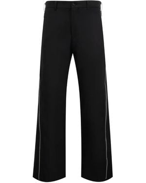 Comme des Garçons Zip-Embellished Trousers - Black