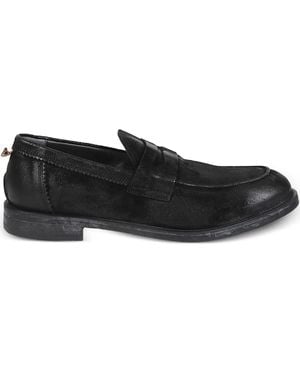 Moma Suede Loafers - Black