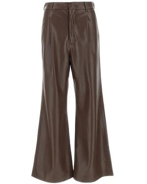 ANDAMANE Sasha Flared Trousers - Brown