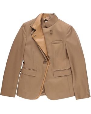 Twp Double Take Blazer - Brown
