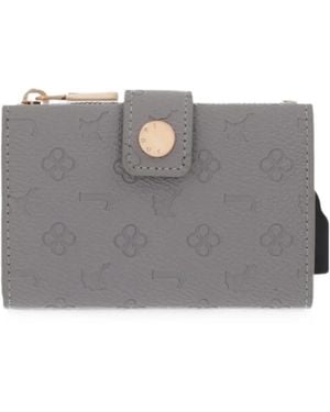 Joop! Decoro Edition C-Four Logo-Embossed Bifold Wallet - Gray