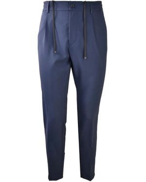 Cruna Straight-Leg Pants - Blue