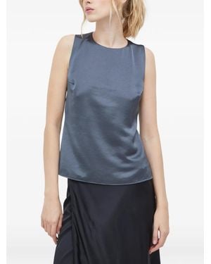Samsøe & Samsøe Ellie Racer-Back Top - Blue