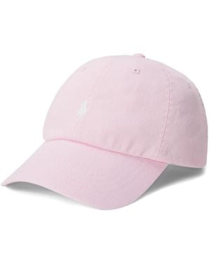 Polo Ralph Lauren Casquette À Broderie Pony - Pink