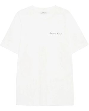 Anine Bing Walker Tシャツ - ホワイト