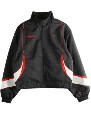 PUMA X Nahmias Monogram-Pattern Jacket - Black