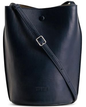 Yu Mei Phoebe Bucket Bag - Blue