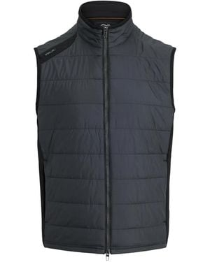 Ralph Lauren Zip-Up Quilted Gilet - Blue