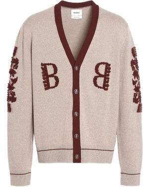 Barrie Cardigan Con Logo - Neutro