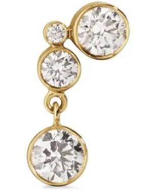 Sophie Bille Brahe 18K Recycled Stella Diamant Diamond Earring - White