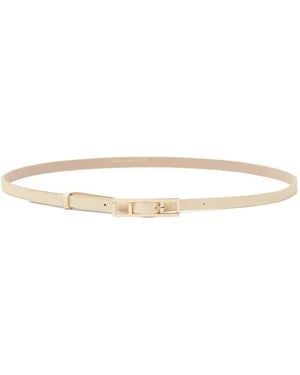 Fabiana Filippi Square Buckle Belt - Natural