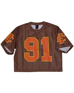 Eric Emanuel Logo-Print T-Shirt - Brown