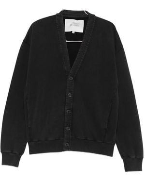 JW Anderson Buttoned V-Neck Cardigan - Black