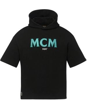 パーカー・フーディ MCM Black stretch polyester blend sweatshirt MCM Activewear for Men | Online Sale up to 70% off | Lyst