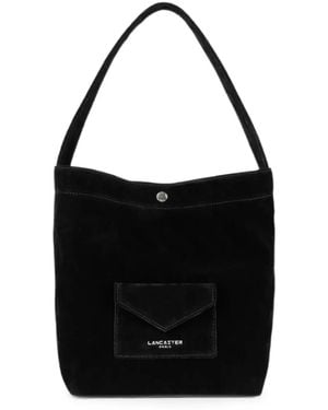 Lancaster Beuteltasche Mit Logo - Schwarz