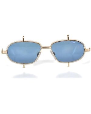 Cazal Square-Frame Sunglasses - Blue