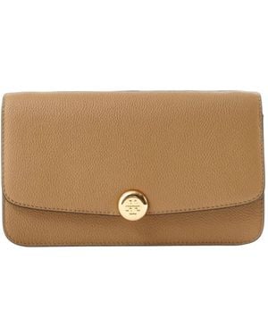 Tory Burch Romy Flap Crossbody - Brown