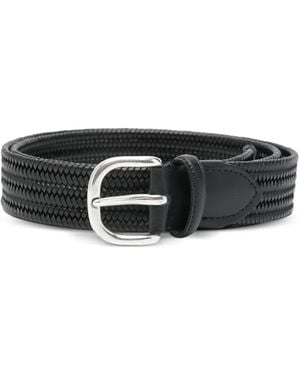 Eraldo Braided Belt - Black