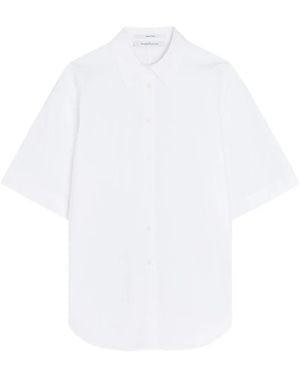 Another Tomorrow Camisa Con Botones - Blanco