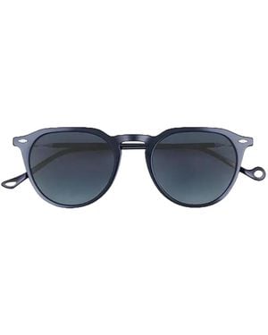 Eyepetizer Seongsu Round-Frame Sunglasses - Blue