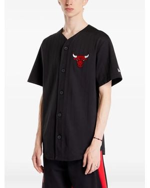 KTZ Chicago Bulls Trikot mit Logo-Stickerei - Schwarz
