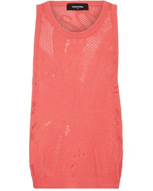 DSquared² Knit Tank Top - Pink