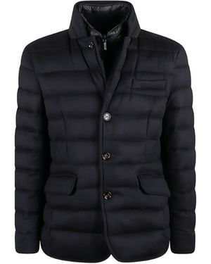 Moorer Quilted Jacket - Black