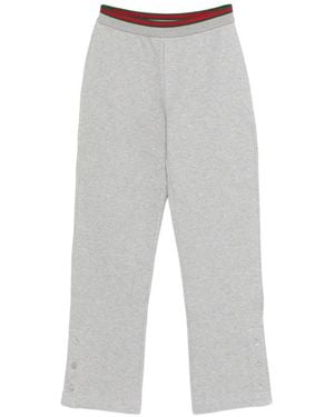 Gucci Cotton Joggers - Grey