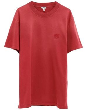 Loewe Anagram-Embroidered T-Shirt