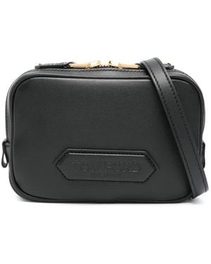 Tom Ford メッセンジャーバッグ - ブラック