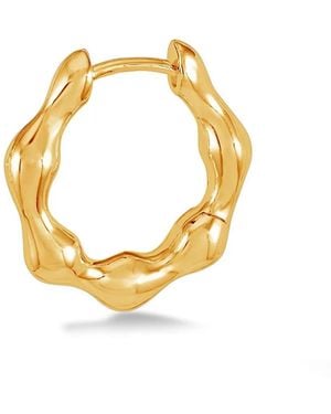 Dower & Hall Waterfall Hinged Single Hoop - Metallic