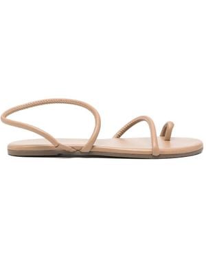 TKEES Sandales Tubular Mia En Cuir - Natural