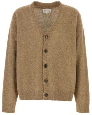Maison Margiela メランジ カーディガン - ブラウン