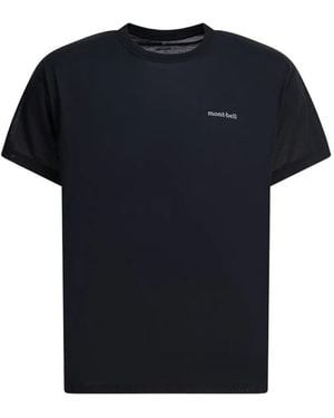 Montbell Crew Neck T-Shirt - Black