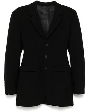 Wardrobe NYC Longline Blazer - Black