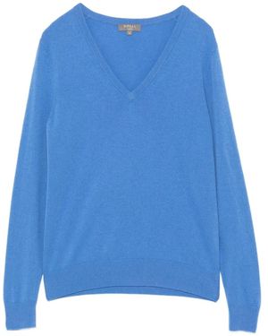 N.Peal Cashmere Pull Phoebe - Bleu