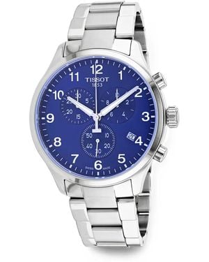 Tissot Chrono Xl Classic 45Mm Watch - Blue