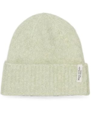 Marc O' Polo Ribbed-Knit Beanie Hat - Green