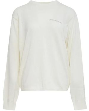 Rest&Recreation Maglione Girocollo A Strati - Bianco