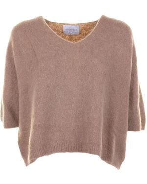 Cinque V-Neck T-Shirt - Brown